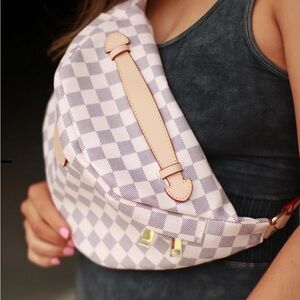 Checkered Bum Bag